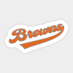 Browns Sticker